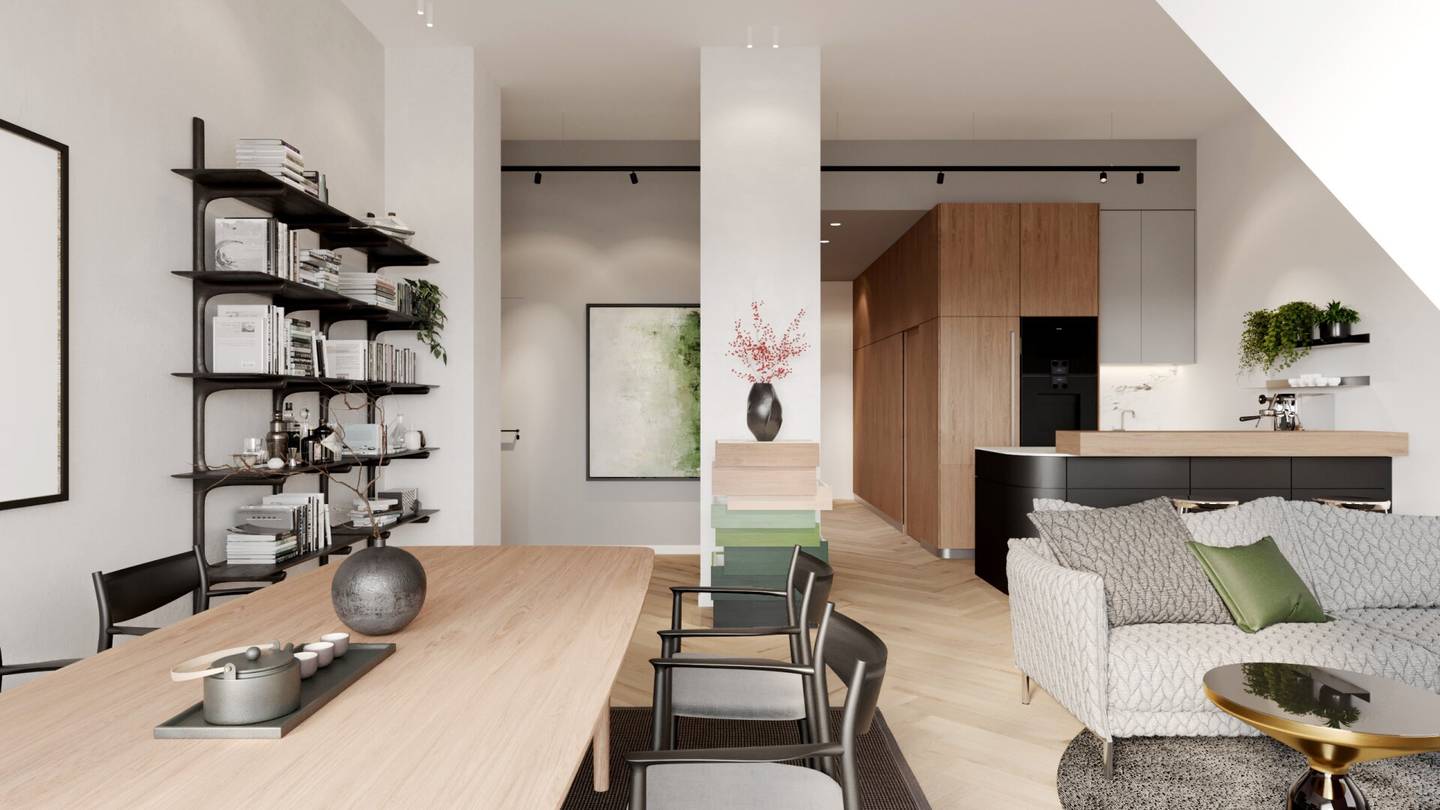 Dreamlike attic conversion | Exclusive living in central quiet location