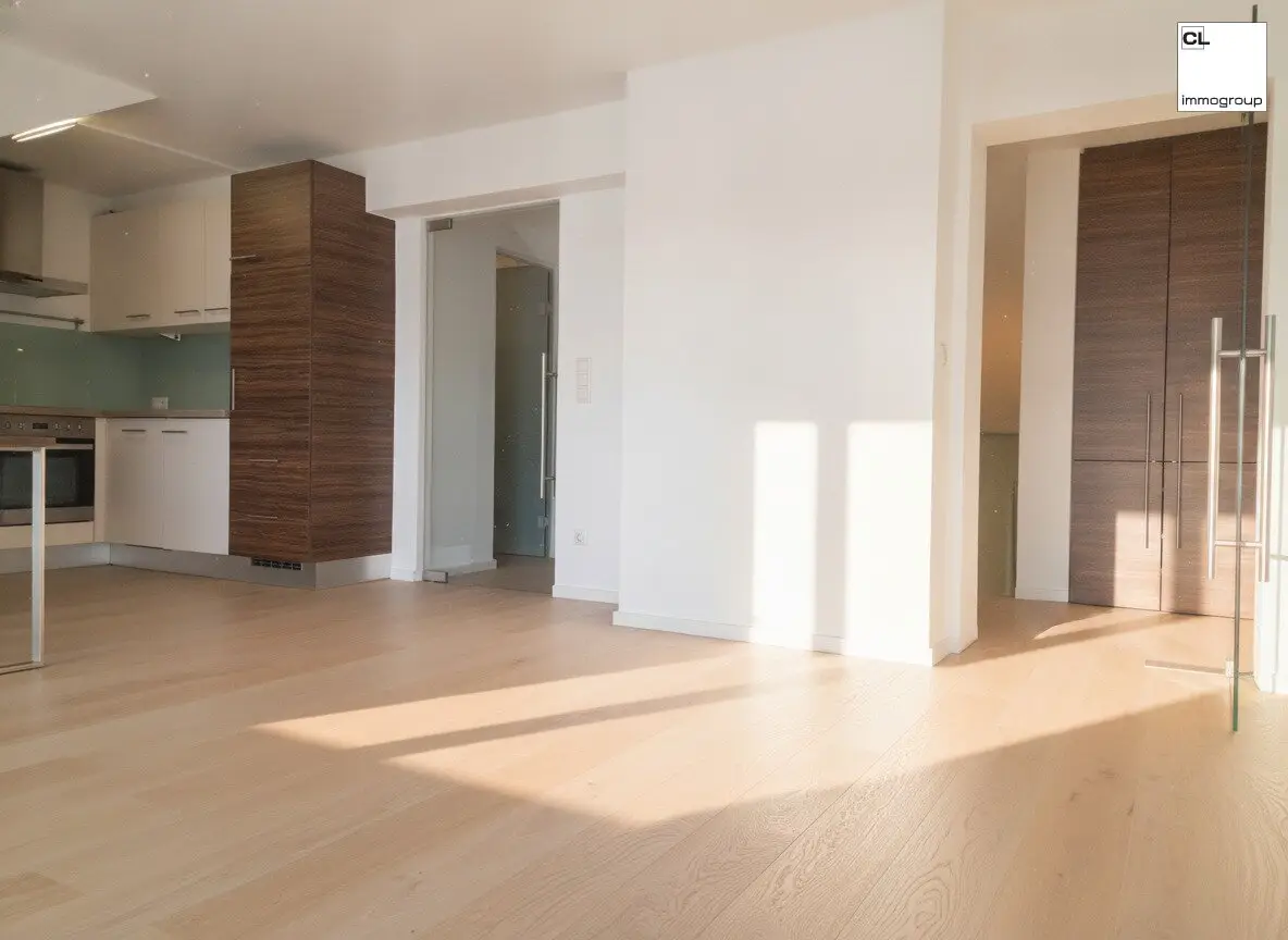 Living above the rooftops of Mondsee, exclusive penthouse apartment with panoramic view