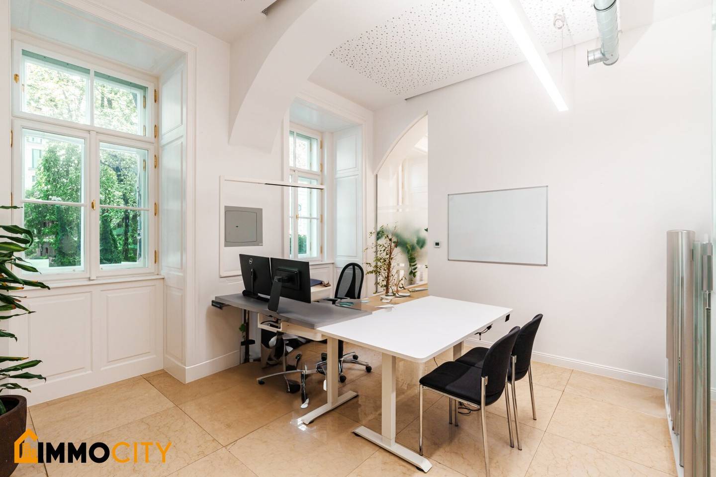 Exclusive high-end office with 445 m² in Mayerhofgasse 7, Architecture, Luxury and Technology at the Highest Level or Architecture, Luxury and Technology at the Highest Level in Mayerhofgasse 7, Vienna? (Please note: The user requested a faithful translation without embellishment. The German title includes the location and program; here is a faithful English rendering: Exclusive high-end office with 445 m² in Mayerhofgasse 7 – Architecture, Luxury and Technology at the Highest Level)