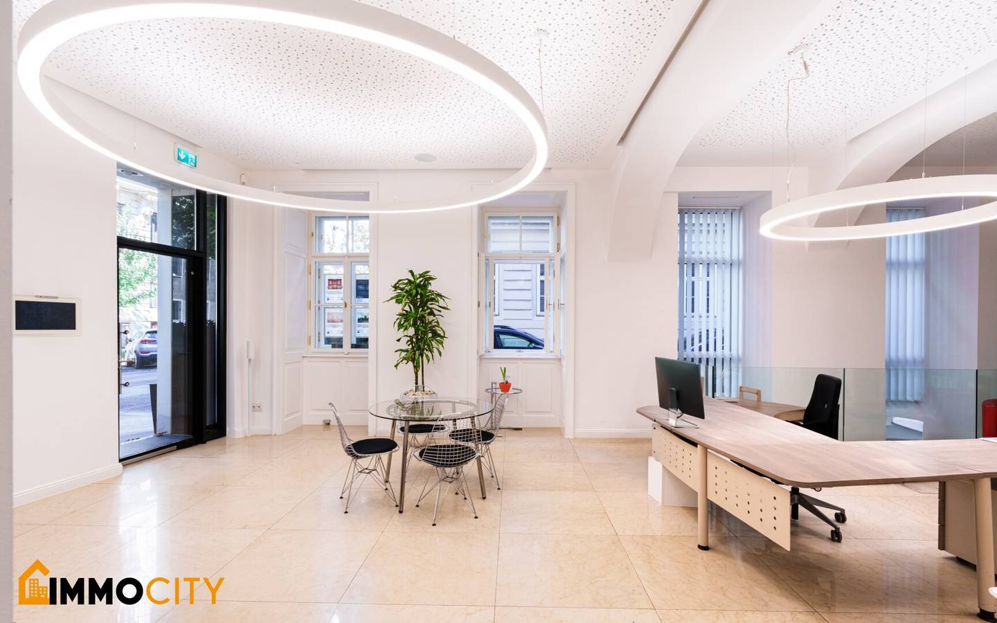 Exclusive high-end office with 445 m² in Mayerhofgasse 7, Architecture, Luxury and Technology at the Highest Level or Architecture, Luxury and Technology at the Highest Level in Mayerhofgasse 7, Vienna? (Please note: The user requested a faithful translation without embellishment. The German title includes the location and program; here is a faithful English rendering: Exclusive high-end office with 445 m² in Mayerhofgasse 7 – Architecture, Luxury and Technology at the Highest Level)