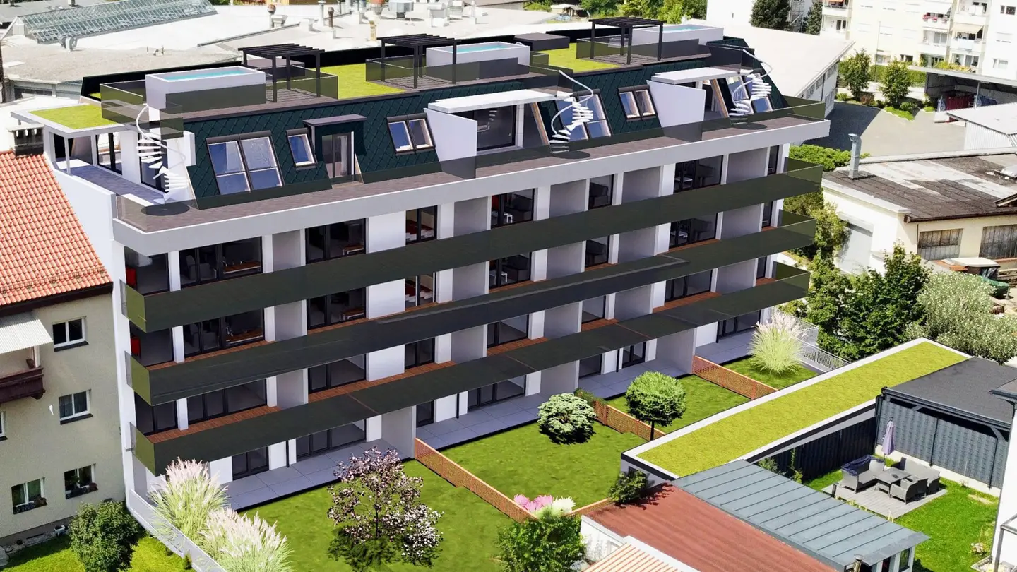 Residential development PRO20+ Kufstein, occupancy Autumn 2026