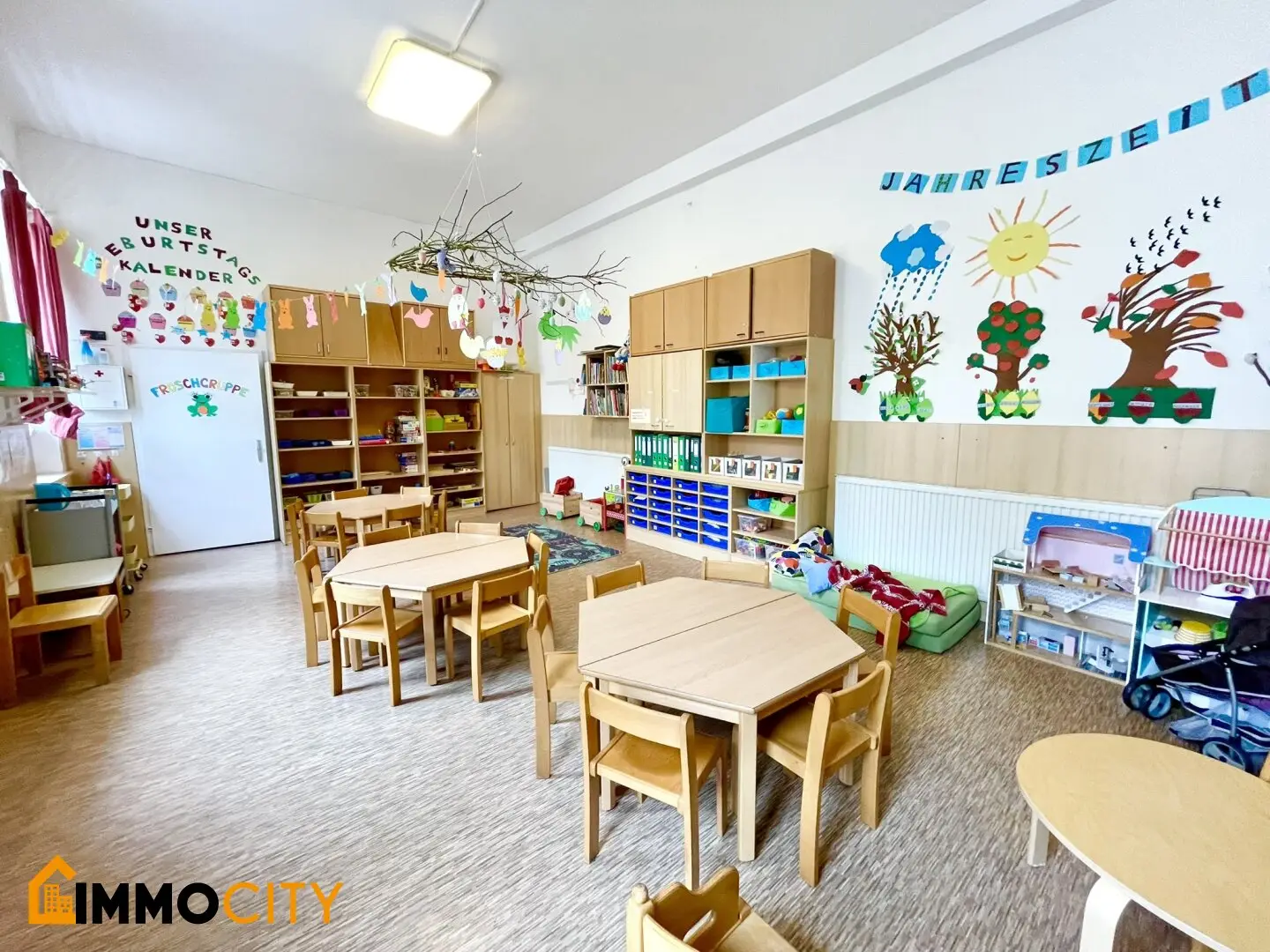 For rent: Charming kindergarten + 225 m² garden area and children's playground in the Schönbrunner Straße 152, 1120 Wien