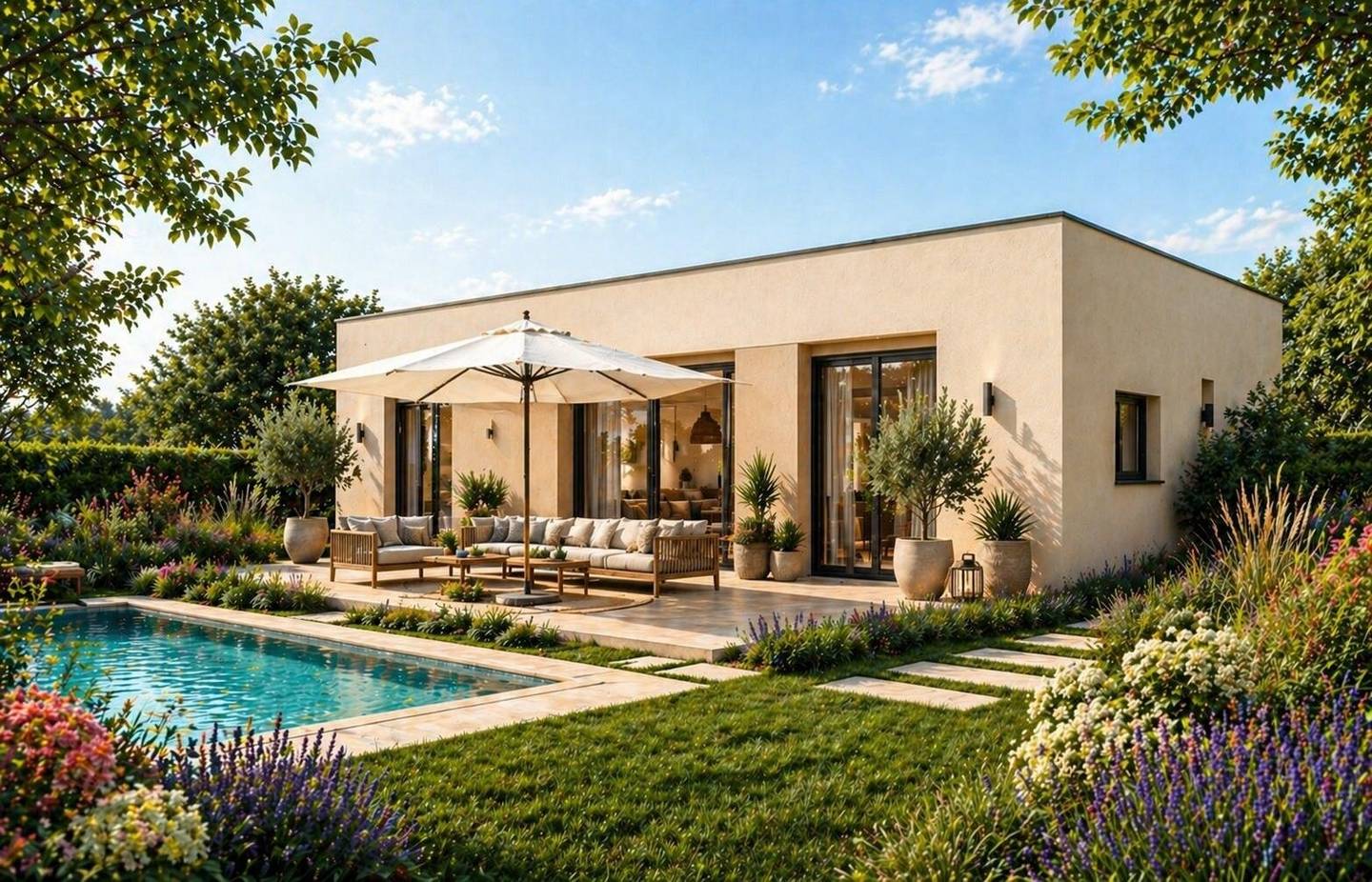 Bungalow in absoluter Ruhelage