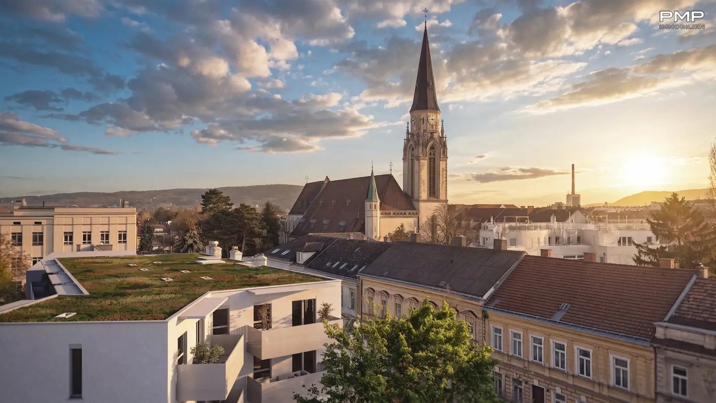 Abendstimmung Stadt