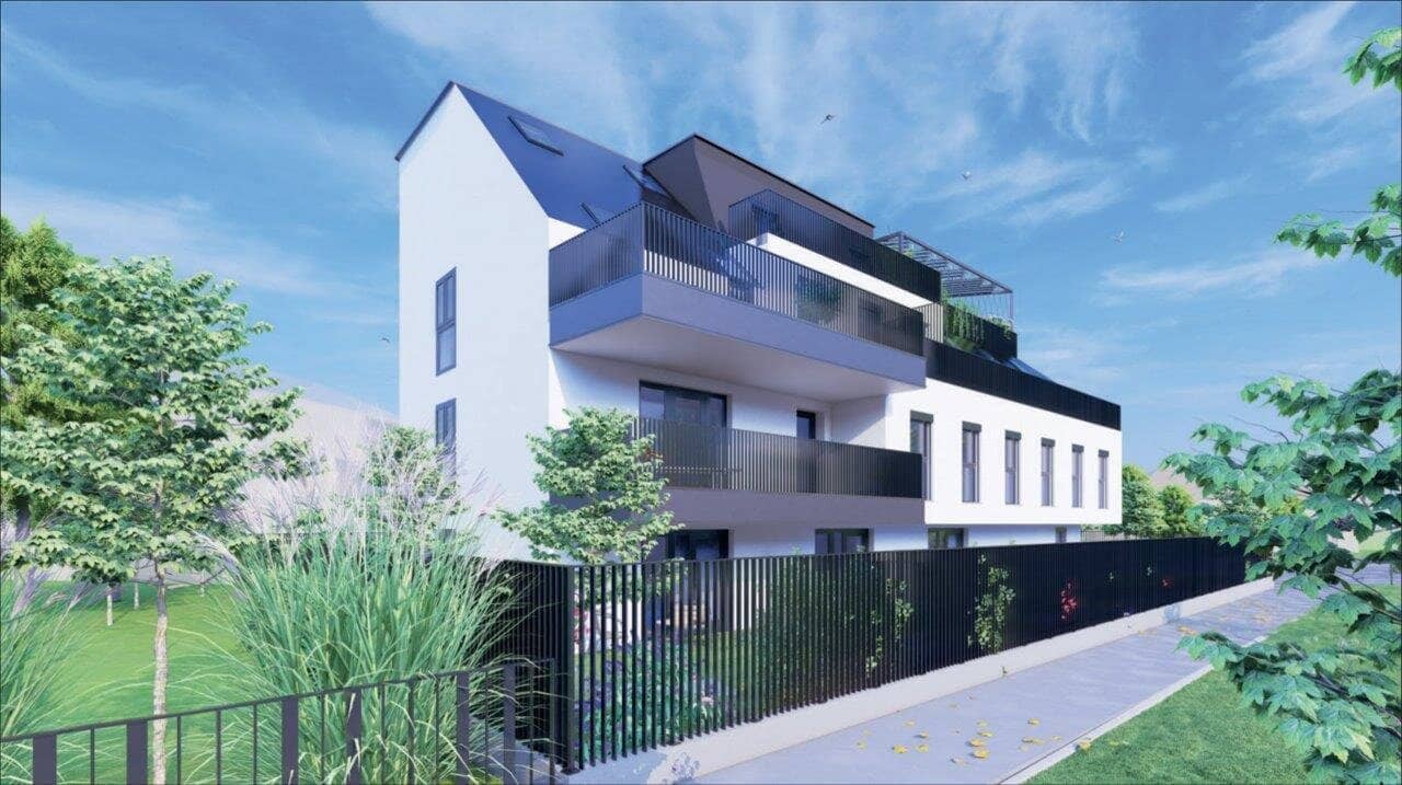 Builder's plot with building permit
