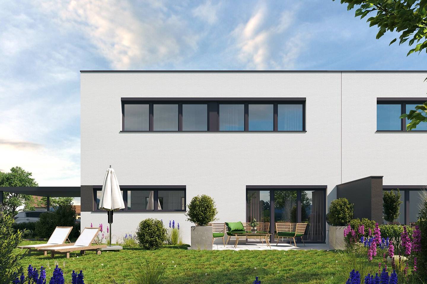 Neues Zuhause in Schleißheim: Doppelhaushälfte mit großzügigen Garten in absoluter Ruhelage! Top 7