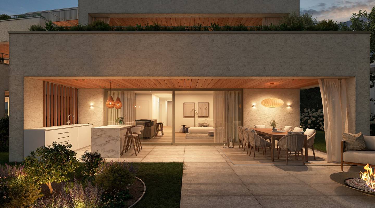 First occupancy in prime location: Generous 162 m² garden apartment in Salzburg-Aigen