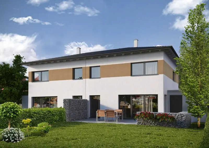 Doppelhaushälfte in Großdorf, Ried im Traunkreis
