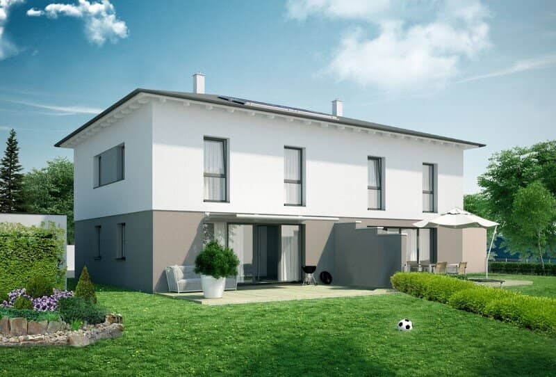 Last unit: Modern semi detached house in a quiet cul de sac location