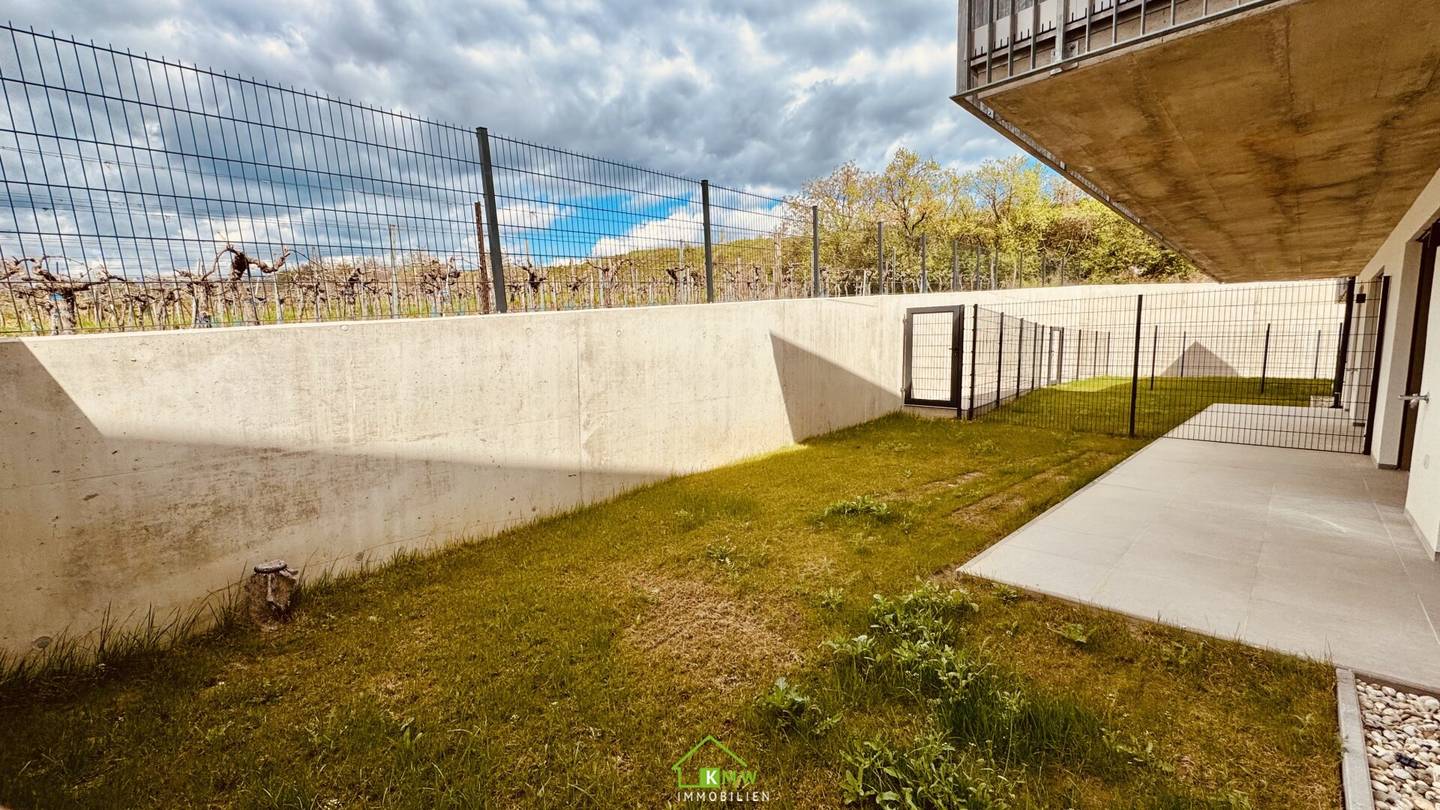 Aussichtslage Top 5: Weingartenblick - 3 Zimmer Eigentumswohnung mit Terrasse und Garten