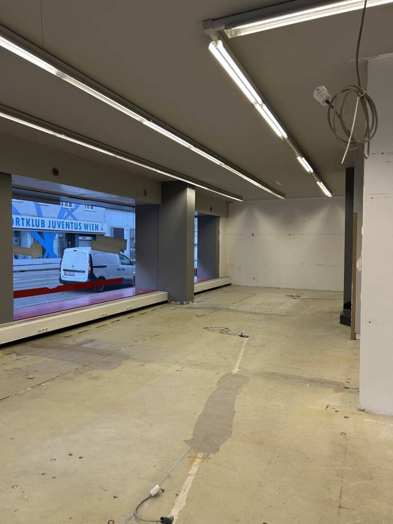 Großzügiges Geschäftslokal in der TABORSTRASSE
