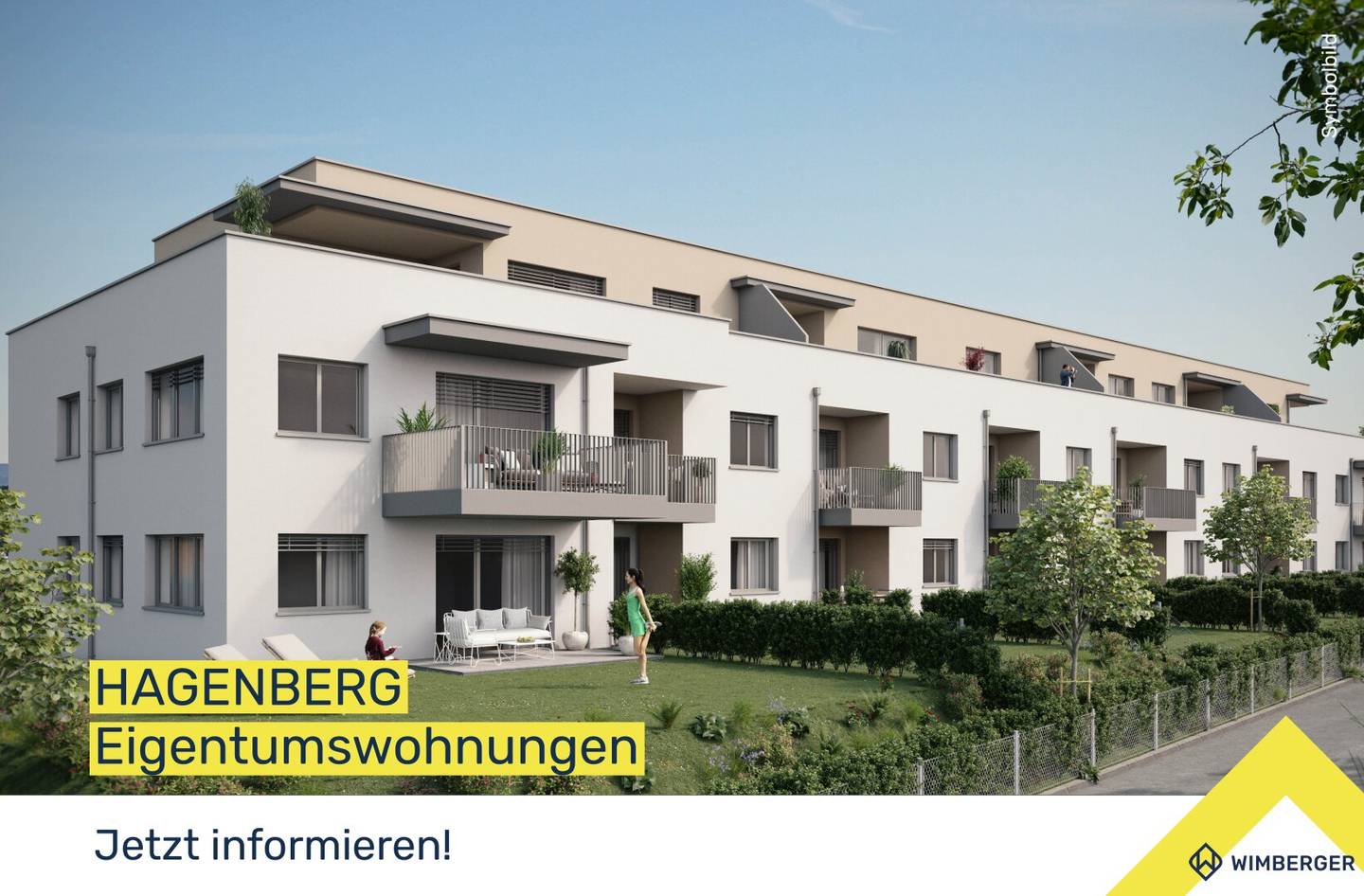 Newly built owner occupied apartment in Hagenberg, quiet location with distant view, ready to move in