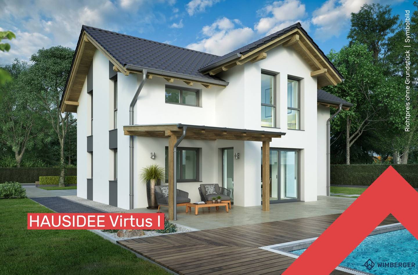 WIMBERGER Ziegelmassivhaus "Virtus I" belagsfertig für Ihr Grundstück