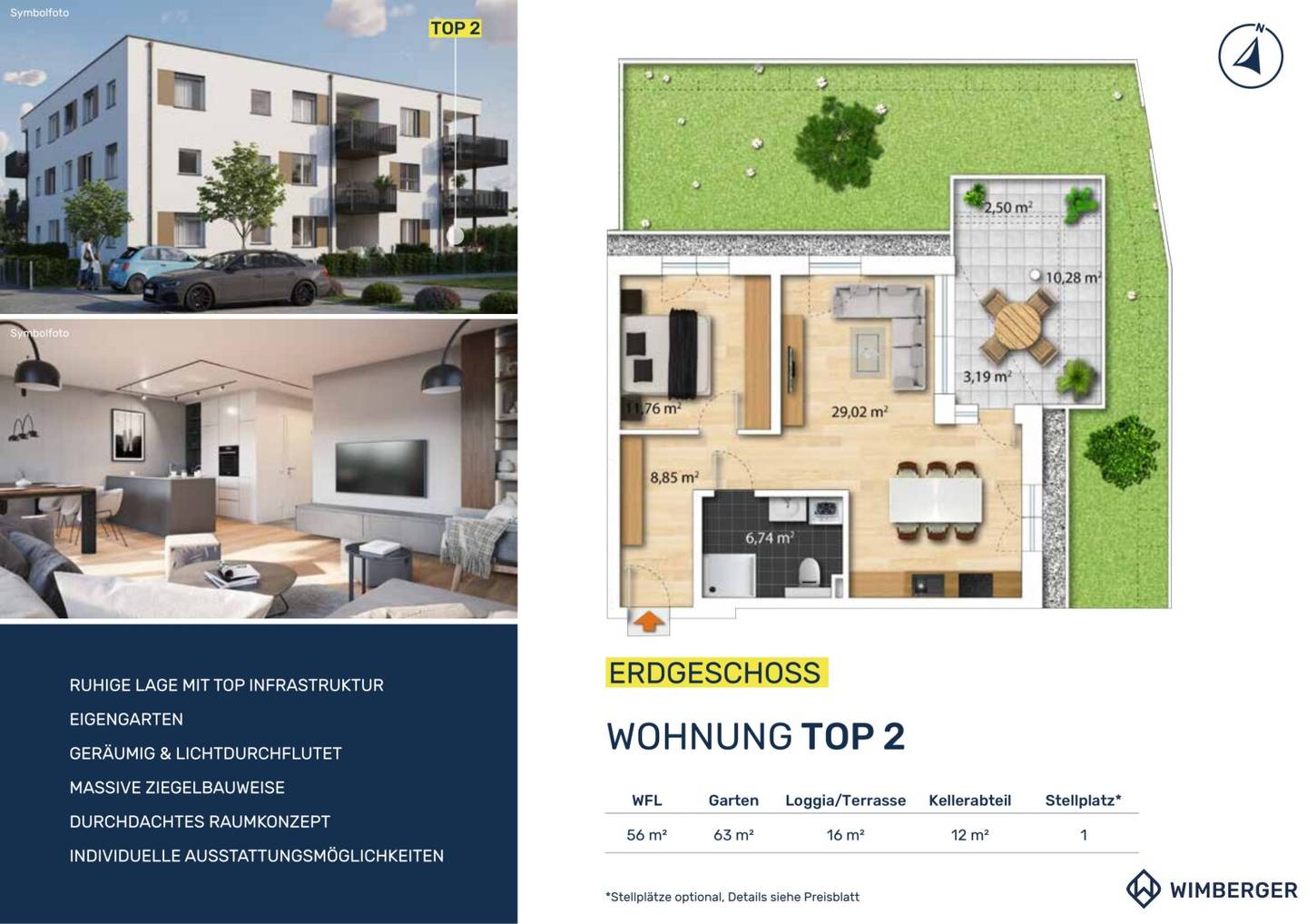 ATTRACTIVE INVESTMENT APARTMENT, Modern new build in a quiet settlement directly by the forest