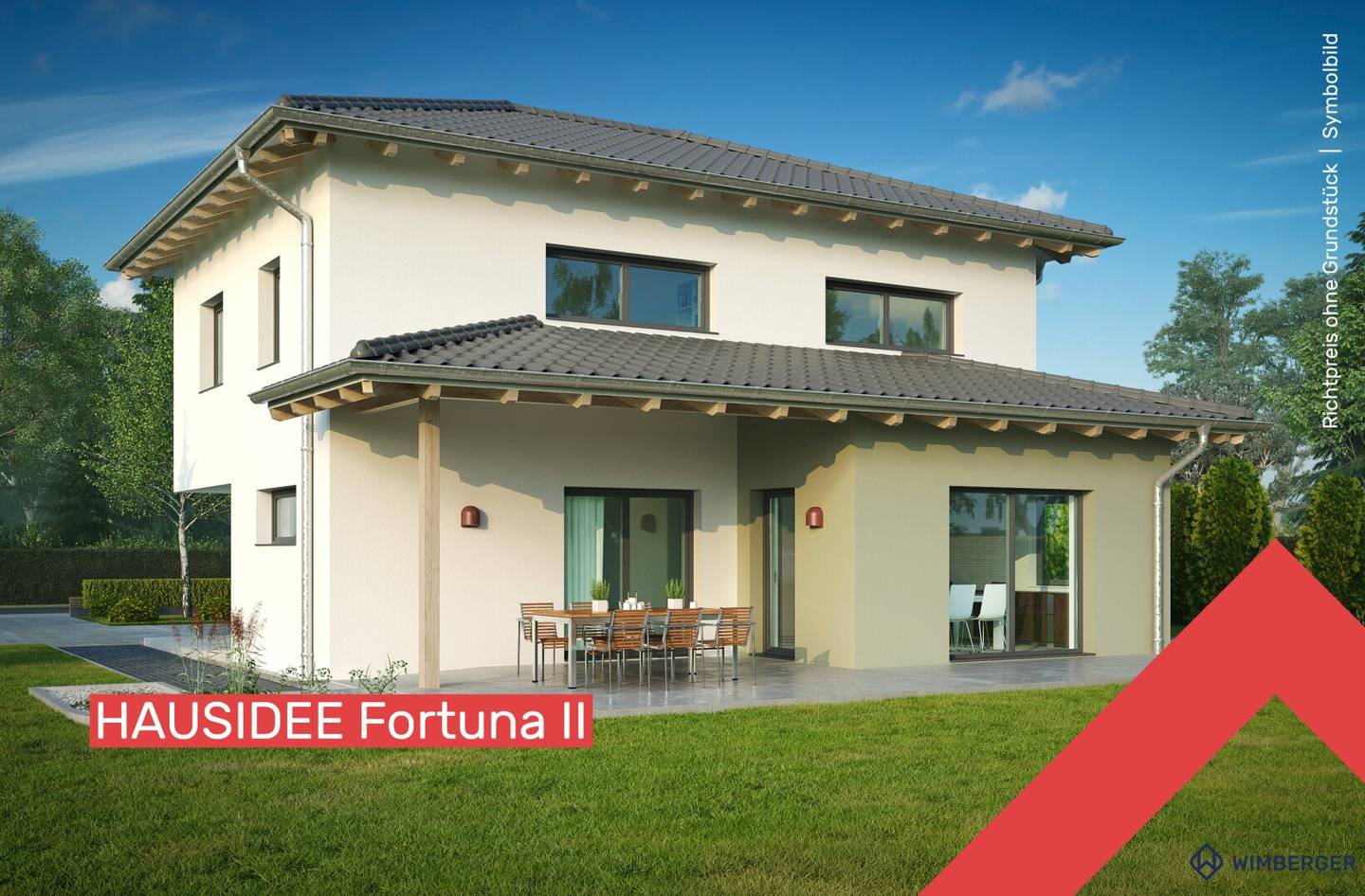 WIMBERGER Ziegelmassivhaus "Fortuna II" belagsfertig für Ihr Grundstück