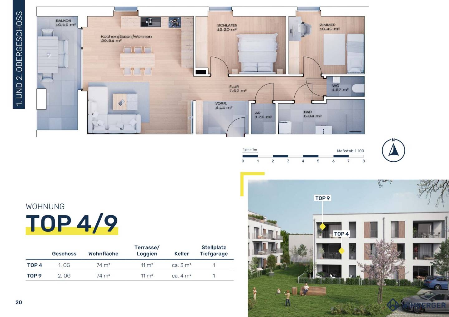 Modern city apartment with balcony and high-quality living experience in Vöcklabruck