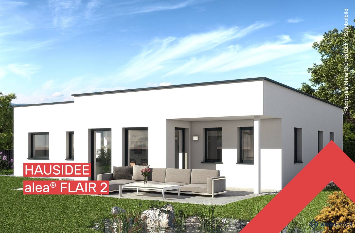 WIMBERGER Ziegelmassivhaus "alea®" Flair 2 schlüsselfertig für Ihr Grundstück
