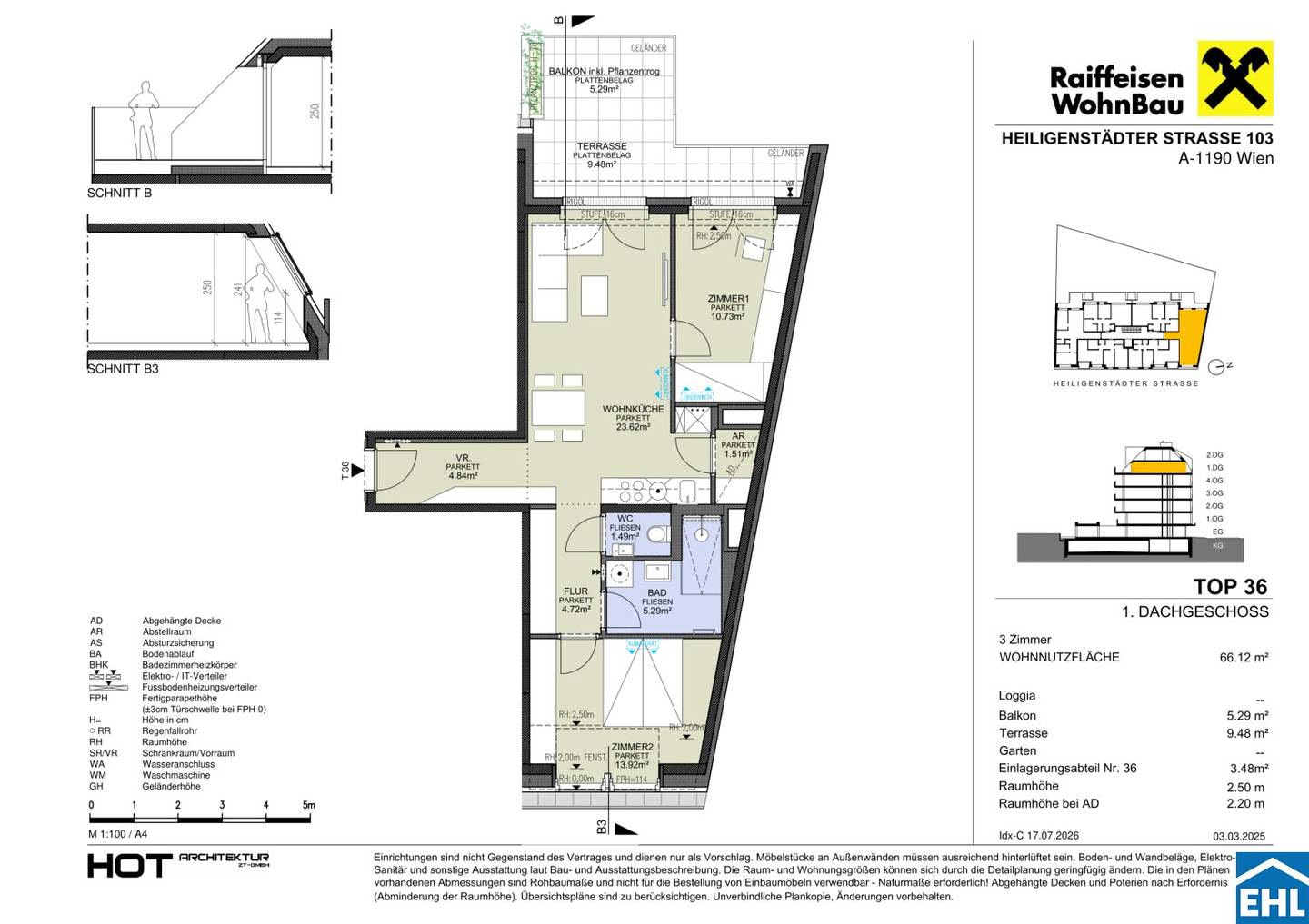 Wohnung first occupancy near U4 Heiligenstadt