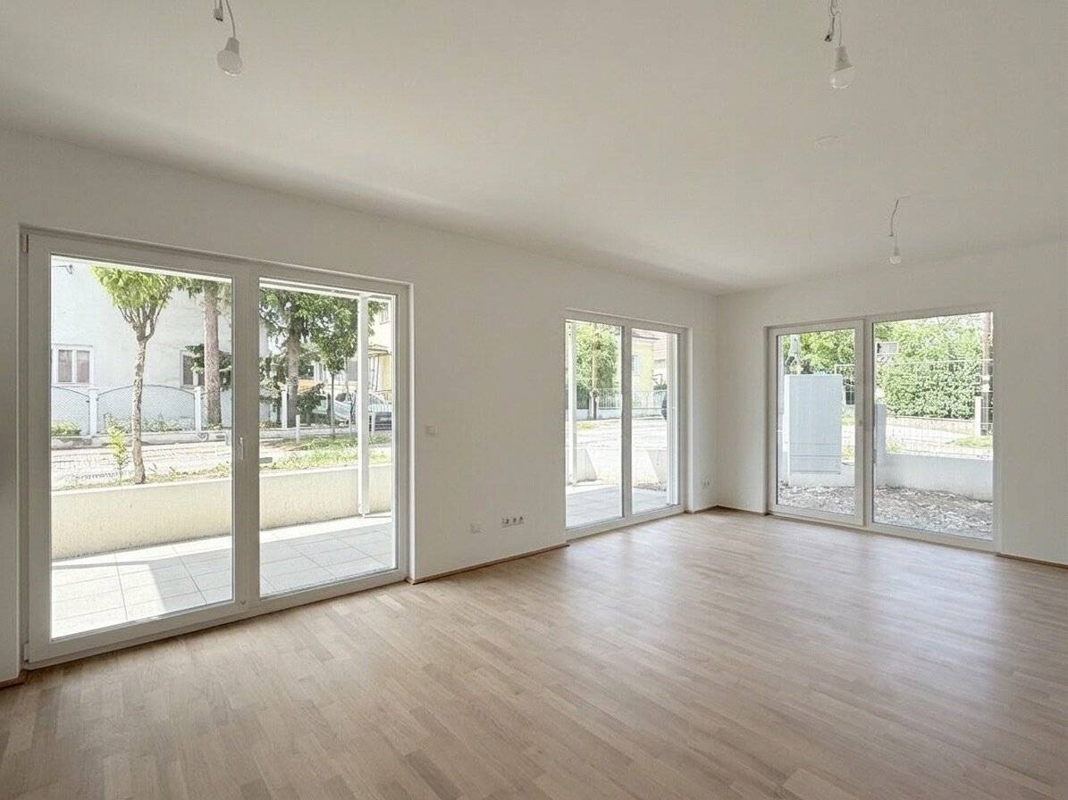 Dreamlike three-room apartment with garden near the subway