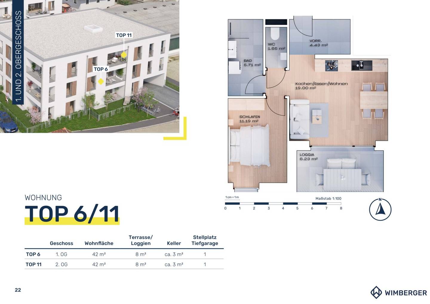 Zentrale Lage & modernes Wohnen | Attraktive 2-Zimmer-Wohnung