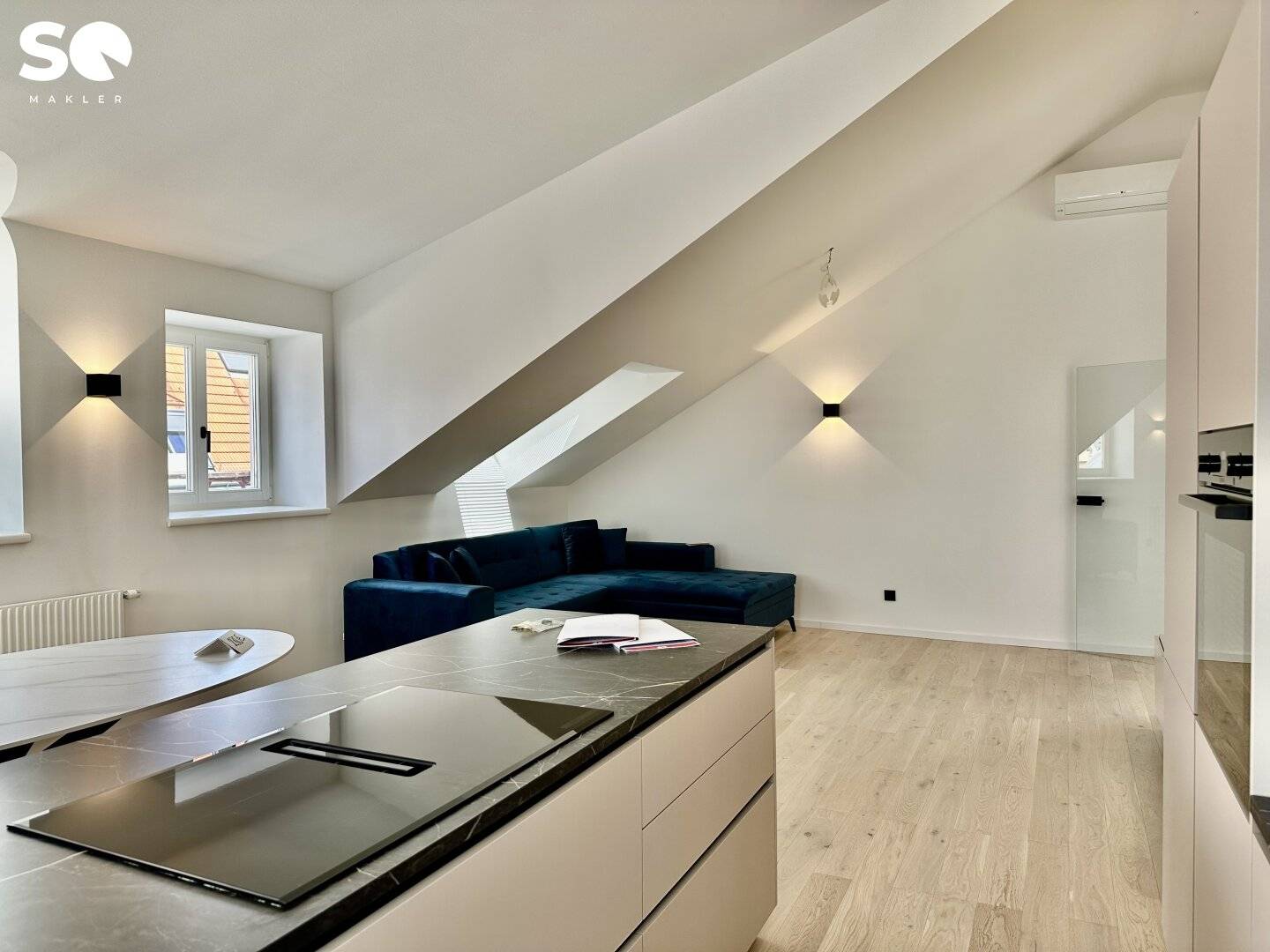 #SQ - STYLISCHE DG-WOHNUNG GRENZE 2. BEZIRK BEIM AUGARTEN (GAUßPLATZ) & NÄHE DONAUKANAL (U4) mit FERNBLICK [NEUWERTIG]