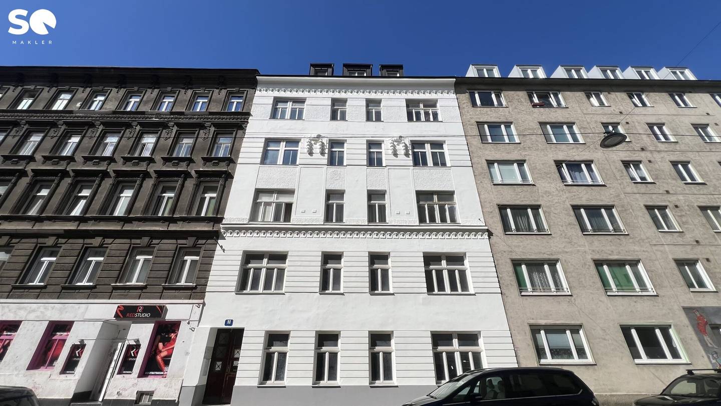 SQ Charming two room apartment in central and quiet location in the 20th district Airbnb rental possible