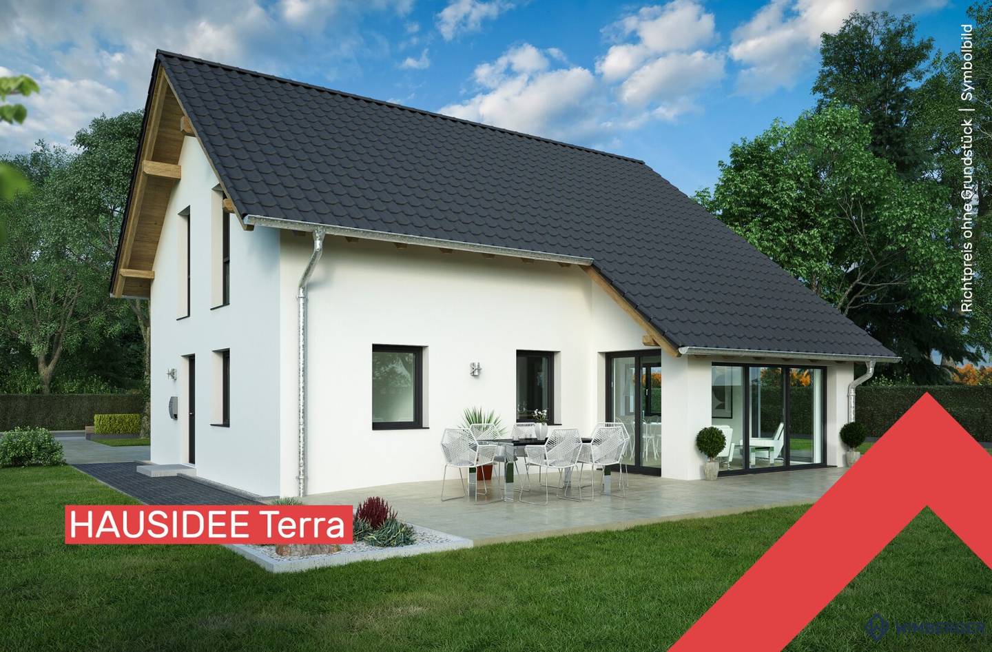 WIMBERGER Brick Masonry House Terra finish-ready for your plot by the builder WIMBERGER