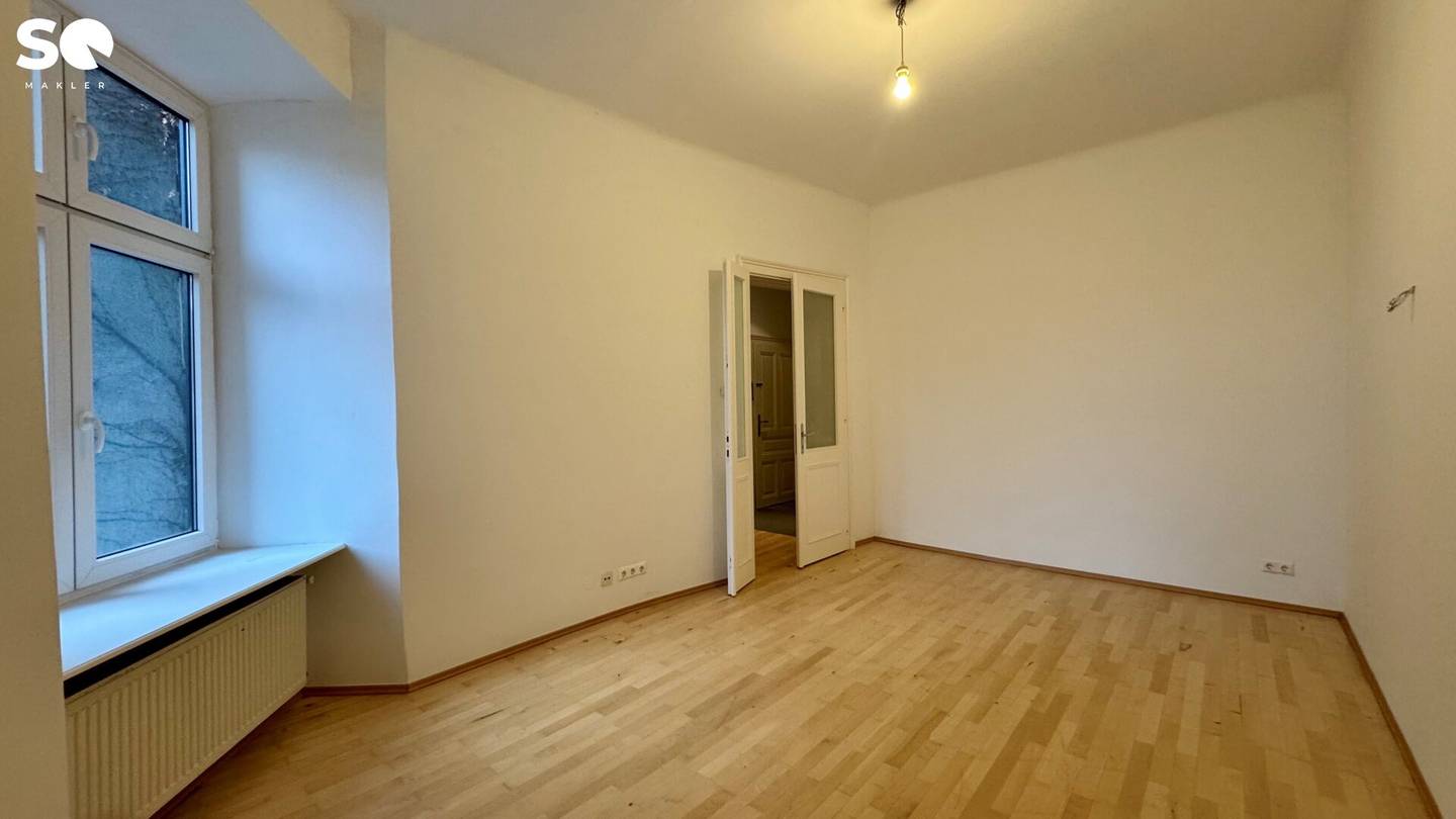 #SQ - GEMÜTLICHE 2-ZIMMER-ALTBAUWOHNUNG ZU VERKAUFEN