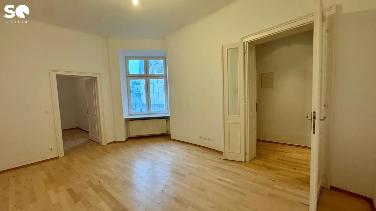 #SQ - GEMÜTLICHE 2-ZIMMER-ALTBAUWOHNUNG ZU VERKAUFEN