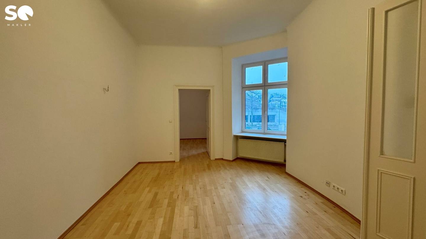 #SQ - GEMÜTLICHE 2-ZIMMER-ALTBAUWOHNUNG ZU VERKAUFEN