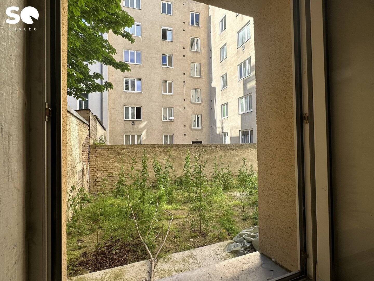 # SQ - CHARMANTE 2 ZIMMER WOHNUNG MIT TERRASSE UND GARTEN IN HOFRUHELAGE - ZENTRALER & RUHIGE GELEGEN IN BRIGITTENAU - AIRBNB VERMIETUNG MÖGLICH