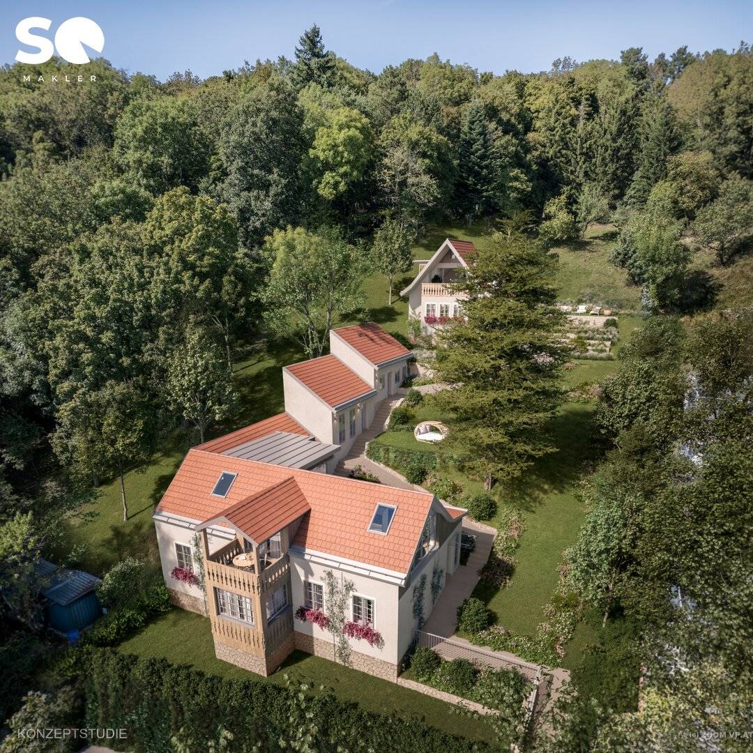 #SQ - GRUNDSTÜCK MIT BESTAND IN IDYLLISCHER GRÜNRUHELAGE - SELTENE GELEGENHEIT IN DÖBLING!