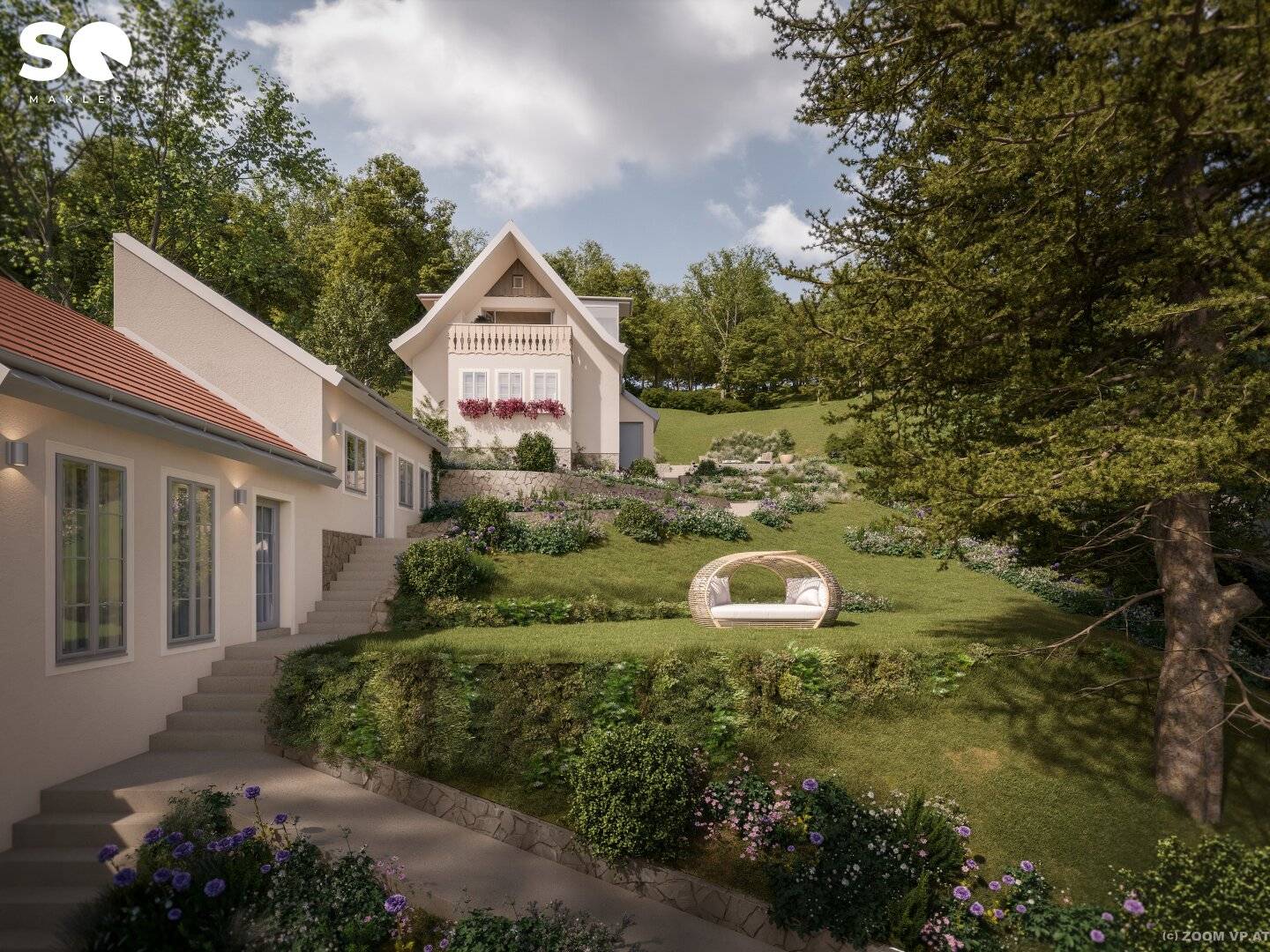 #SQ - GRUNDSTÜCK MIT BESTAND IN IDYLLISCHER GRÜNRUHELAGE - SELTENE GELEGENHEIT IN DÖBLING!