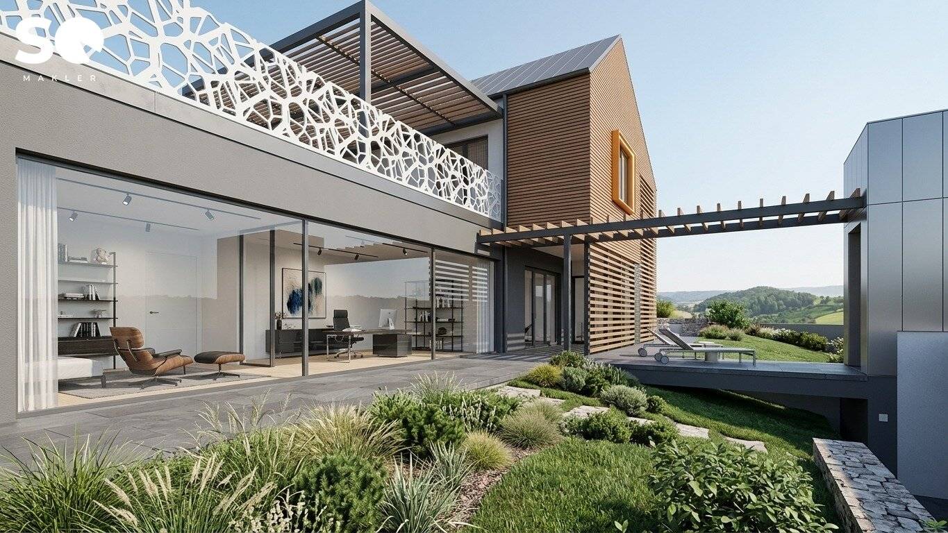 #SQ - € 225 pro m² - GRUNDSTÜCK MIT 2000m² BAULAND - BLICK IN HOCHEICHBERG BEI ALTLENGBACH