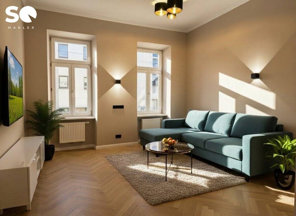 #SQ Stylish old building, ideal floor plan and French balcony, 2-room first occupancy in quiet location