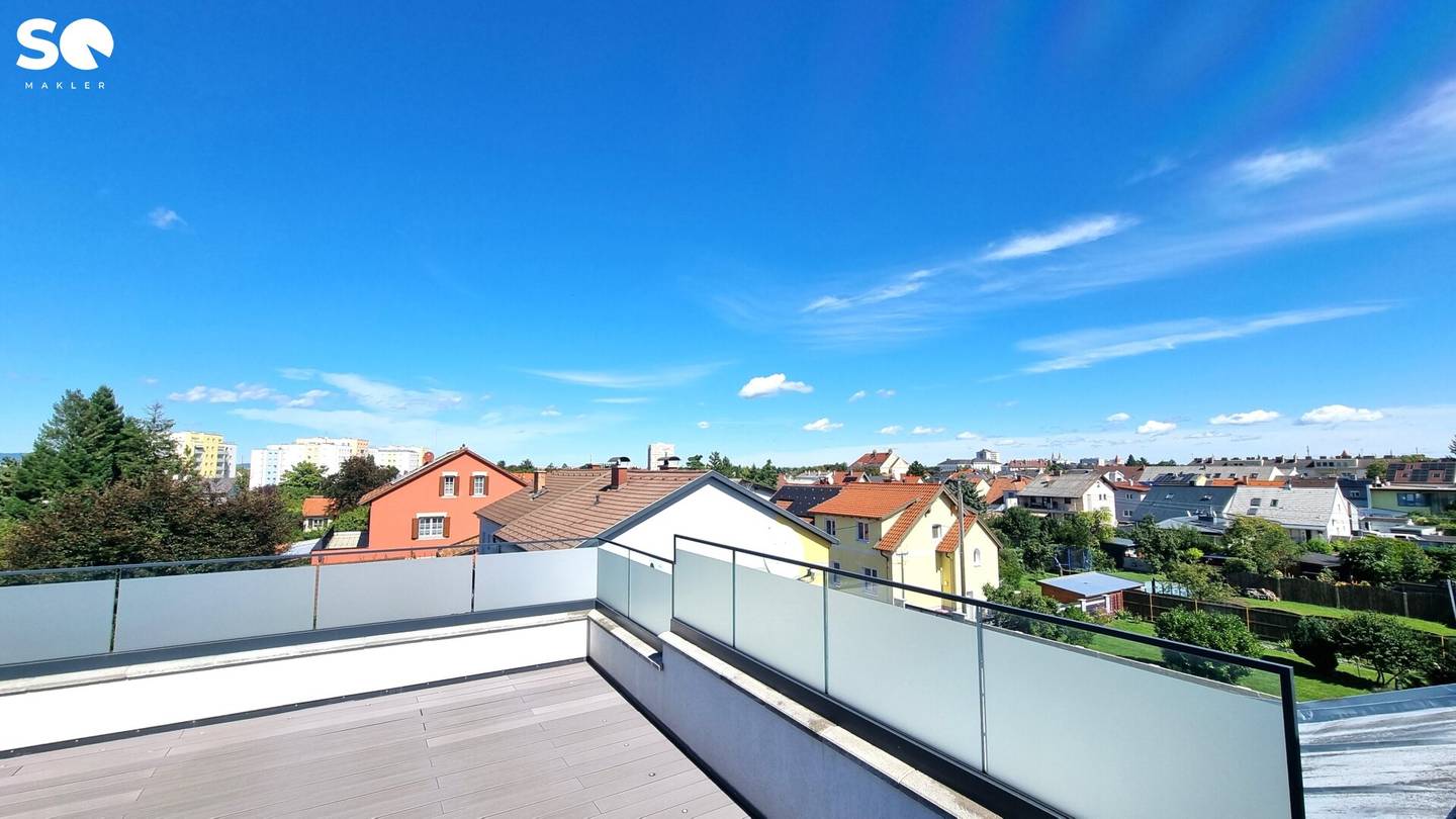 #SQ - WIENER NEUSTADT: EXKLUSIVES WOHNERLEBNIS FÜR FAMILIE, ARBEIT UND MEHR – TRAUMHAUS MIT DACHTERASSE UND FERNBLICK