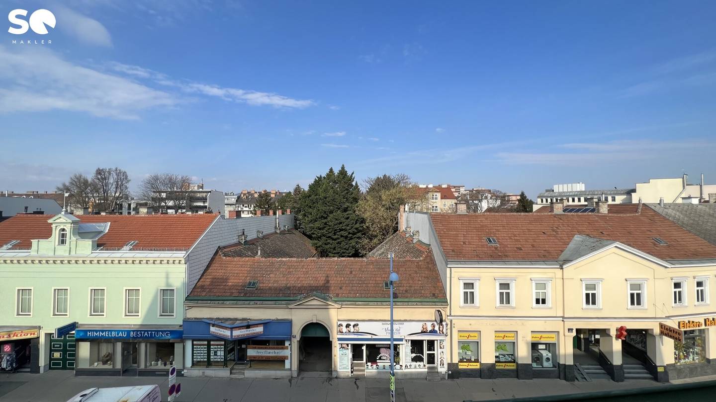 # SQ - ROHDACHBODEN MIT BAUBEWILLIGUNG & ERWEITERBARE WOHNUNG IM 2. OBERGESCHOSS IN ZENTRALER LAGE AM SPITZ IN FLORIDSDORF