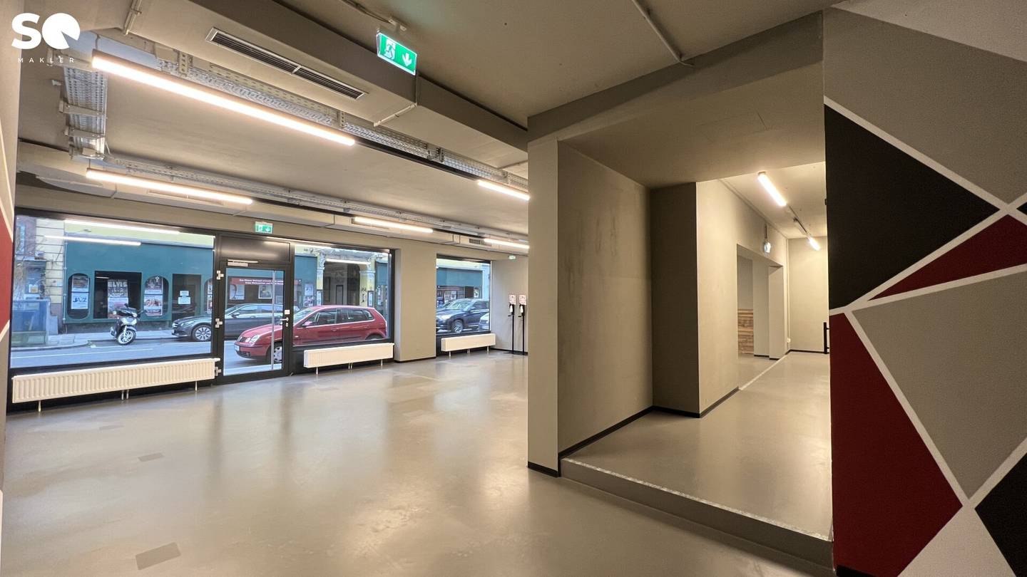 # SQ - RENOVATED RETAIL UNIT AT ELTERNLEINPLATZ - RETAIL UNIT ON BUSY HERNALSER HAUPTSTRASSE - NEAR FUTURE U-BAHN U5