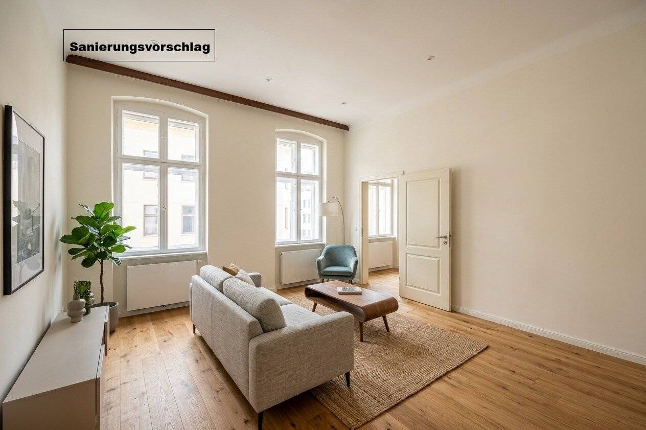 ++NEU++  2-Zimmer Altbau-Wohnung! viel Ausbaupotential!