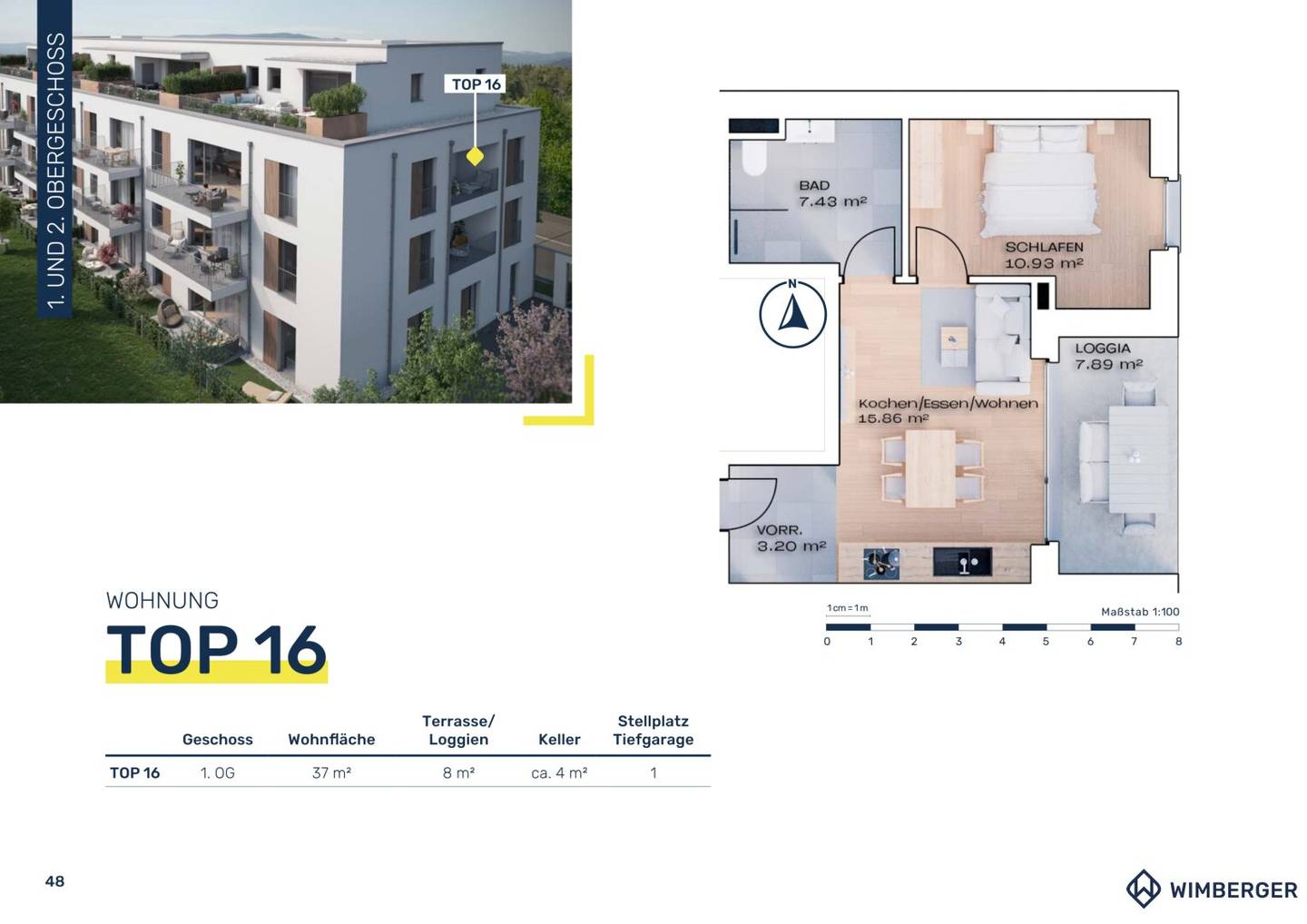 Attractive 2 room new build apartment for investors first occupancy