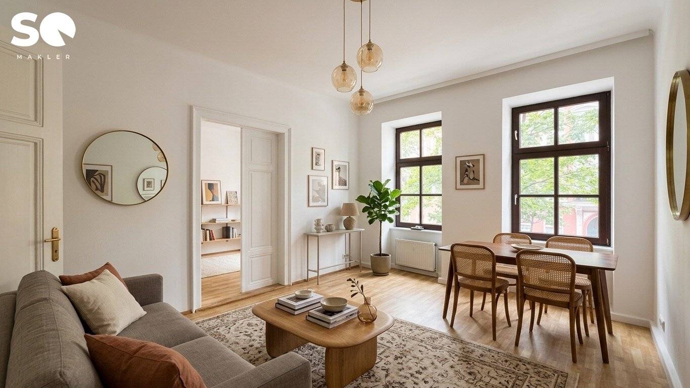 #SQ - MODERNISIERTE ALTBAUWOHNUNG MIT CHARME –