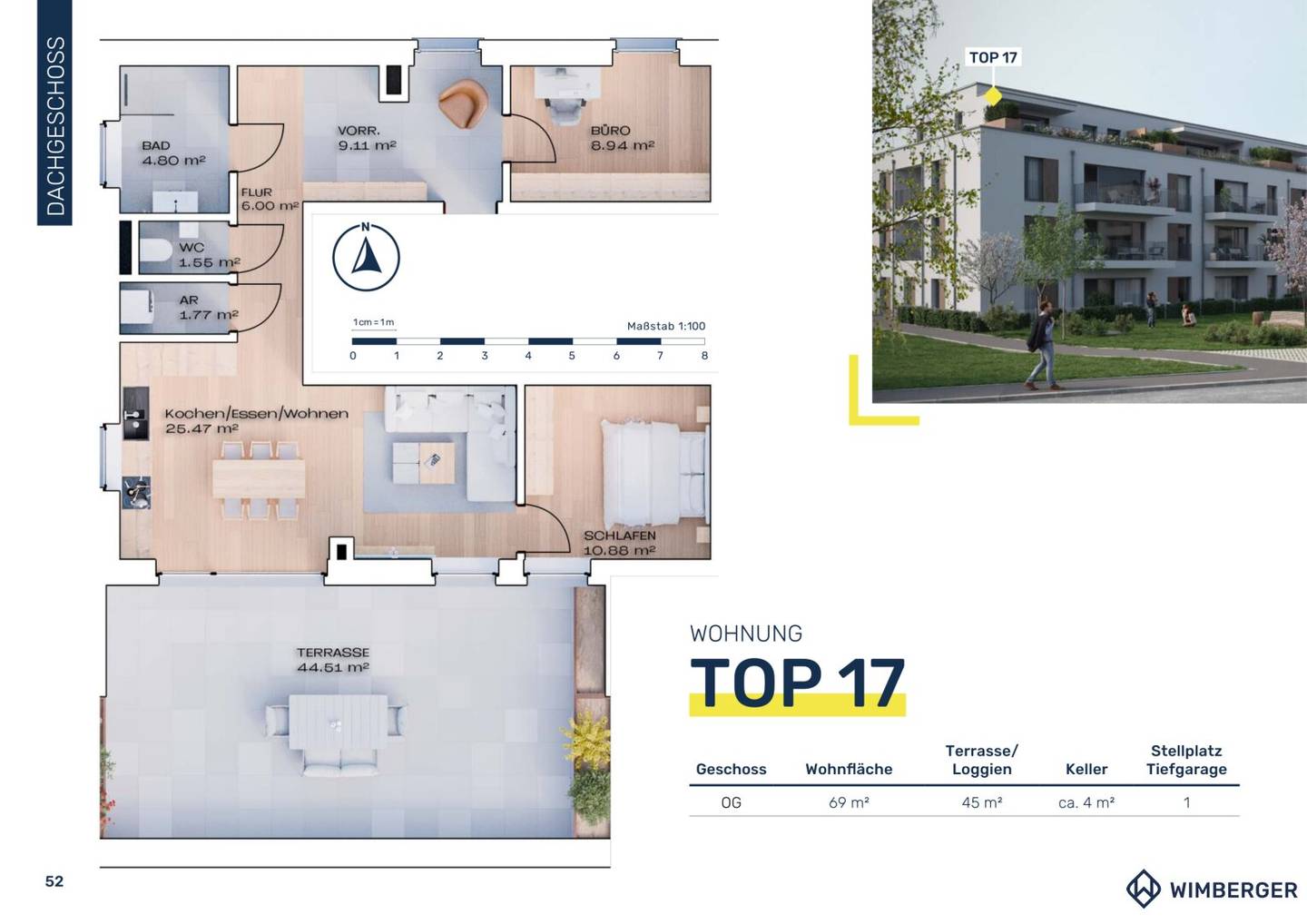 Centrally located owner-occupied apartment in Vöcklabruck / new construction and first occupancy