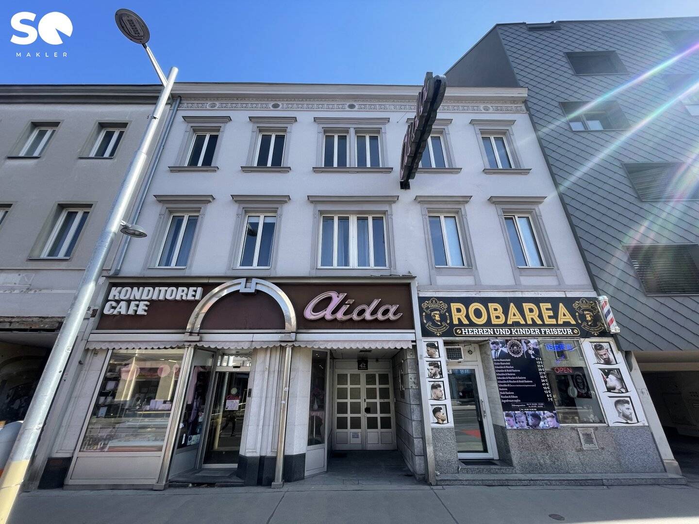 # SQ - 4 % RENDITE – VERMIETETES LOKAL IN BESTLAGE – POTENZIAL ZUR RENDITESTEIGERUNG – FLORIDSDORF AM SPITZ