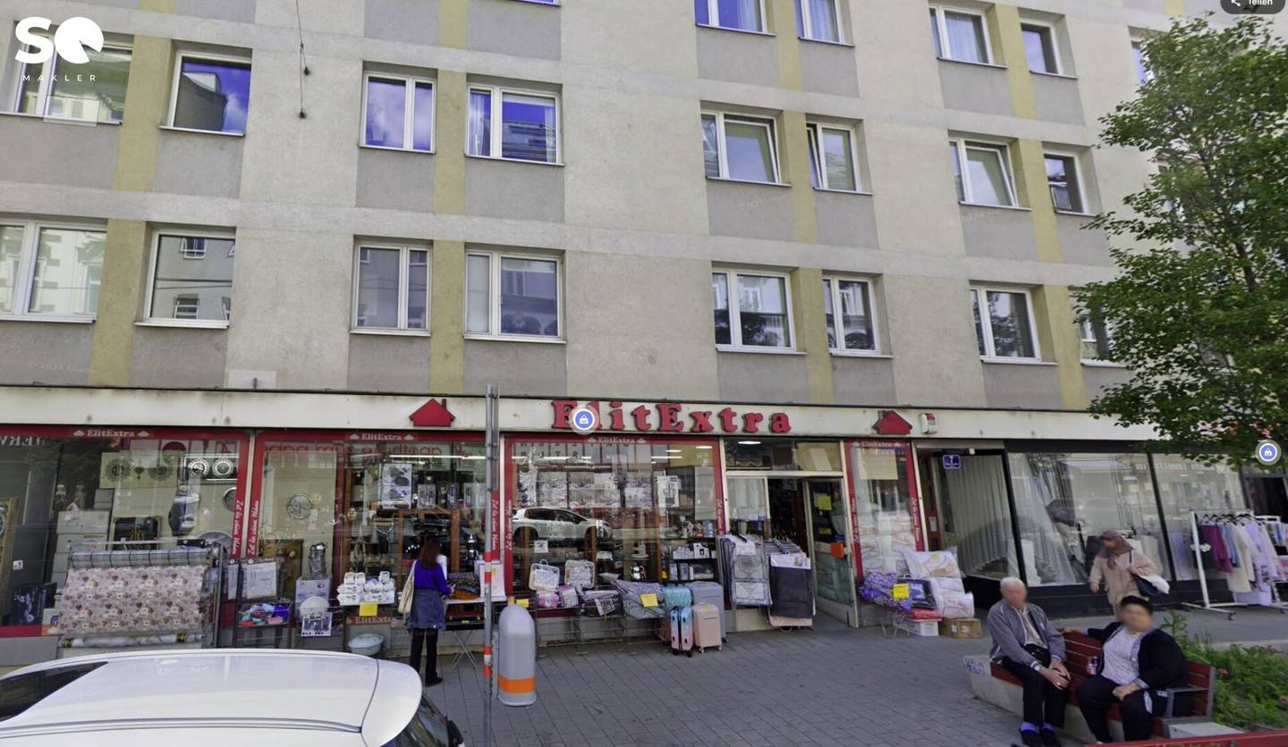# SQ - UNBEFRISTETES VERMIETETES GESCHÄFTSLOKAL DIREKT AUF DER NEULERCHENFELDER STRASSE - 5,22% NETTO RENDITE