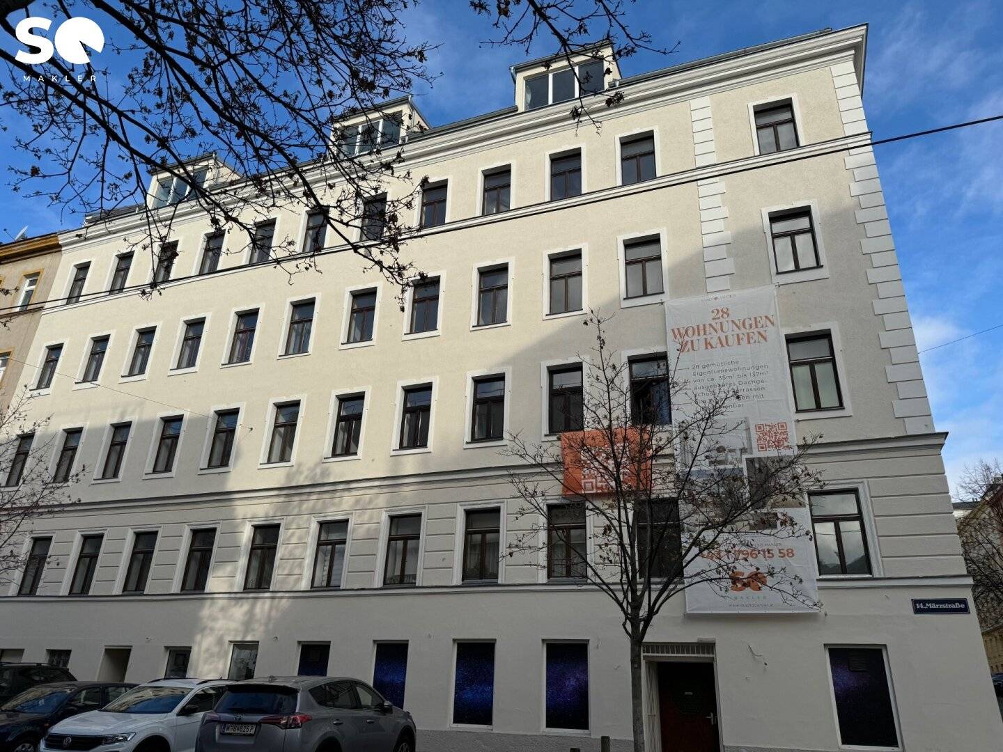 #SQ - Investor Beware! Indefinitely rented 3 room old building apartment - MÄRZSTRASSE