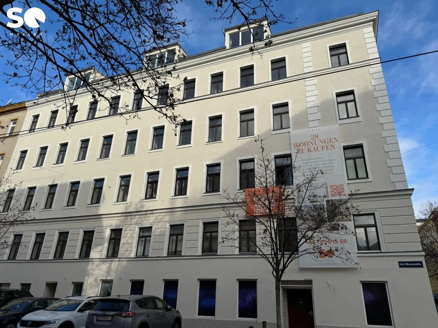 #SQ - Investor Beware! Indefinitely rented 3 room old building apartment - MÄRZSTRASSE