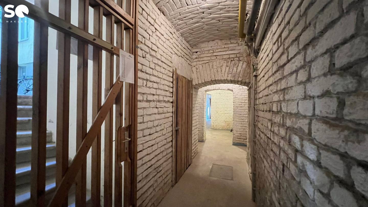 #SQ Storage and Workshop in the Vaulted Basement of a Turn of the Century House