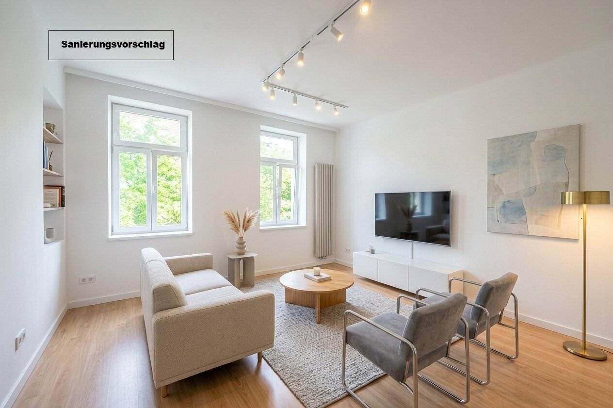 ++NEU++ Altbau mit Potenzial – sanierungsbedürftige 1 Zimmer-Wohnung