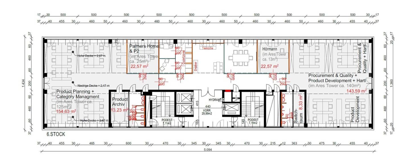 SQ Representative Office Space in ÖWN TOWER in Wiener Neudorf Tailored to Your Needs Tiered Rent