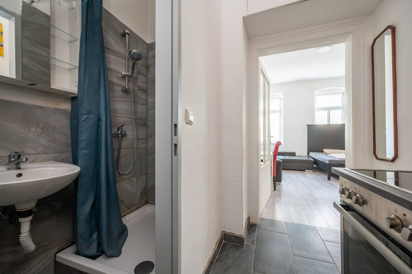 NEW in need of renovation one room old building apartment for DIY enthusiasts